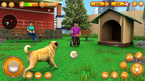 Pet Dog Family Adventure Games Screenshot1