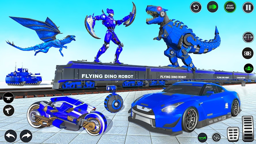 Dino Robot Transforming Game Screenshot10