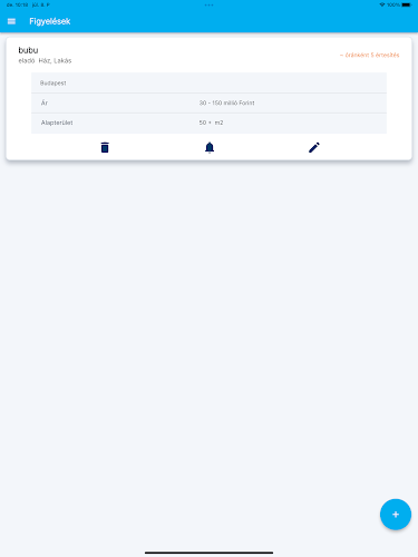 Ingatlanhirdetés Figyelő Screenshot8