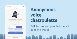 Voisa: voice chatroullette Screenshot1