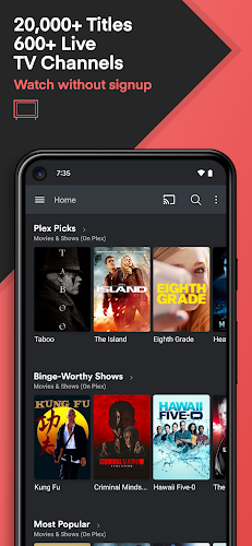 Plex: Stream Movies & TV Screenshot2