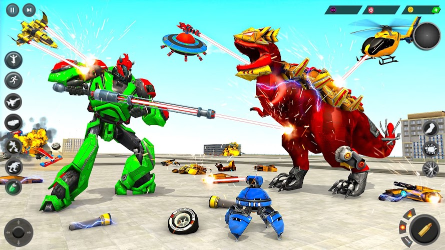 Dino Robot Transforming Game Screenshot14