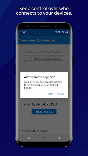 TeamViewer QuickSupport Screenshot4