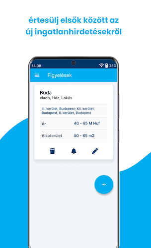 Ingatlanhirdetés Figyelő Screenshot4
