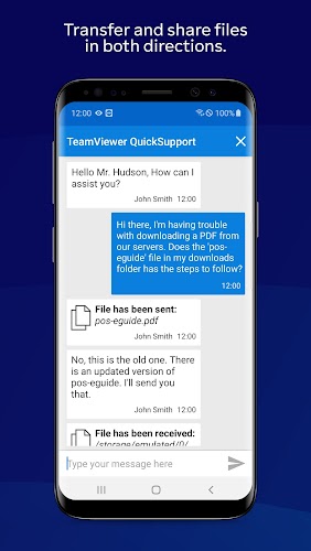 TeamViewer QuickSupport Screenshot6