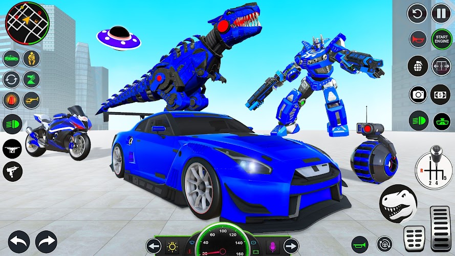 Dino Robot Transforming Game Screenshot17