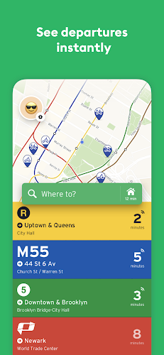 Transit: Bus & Subway Times Screenshot1