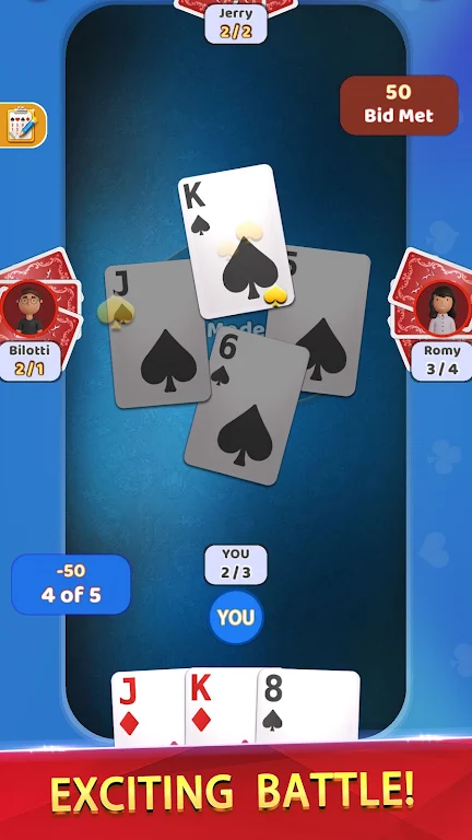 Spades Offline - Card Game Screenshot3