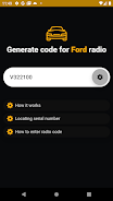 Ford radio code generator Screenshot3