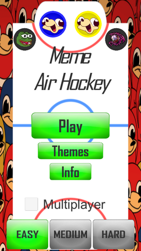 Meme Air Hockey Screenshot1