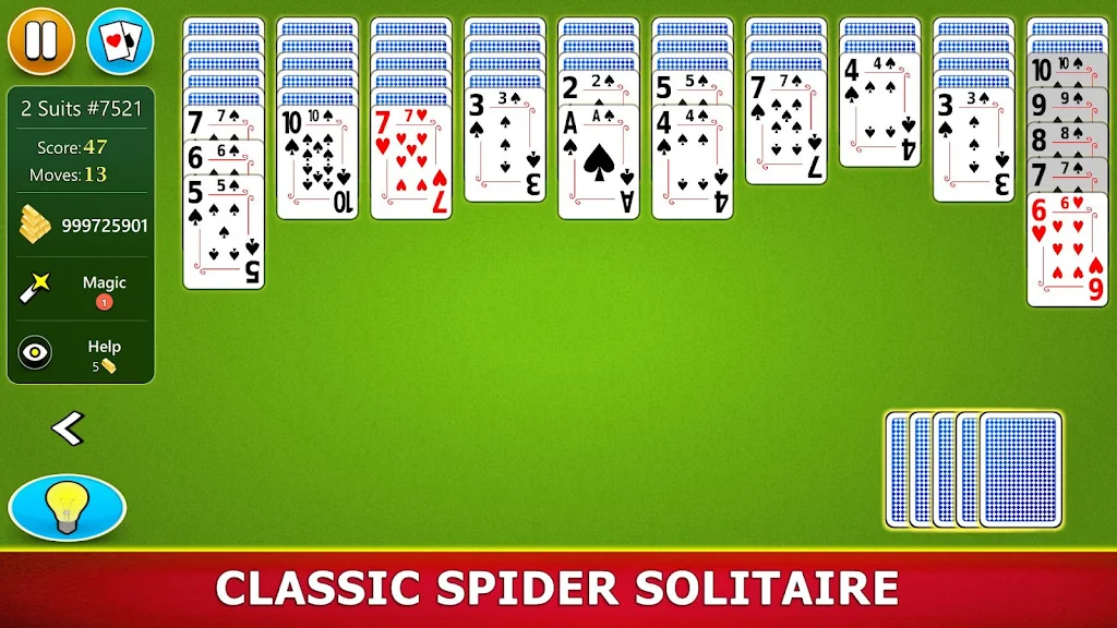 Spider Solitaire Mobile Screenshot1