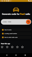 Ford radio code generator Screenshot4