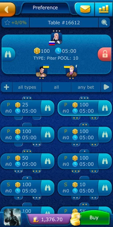 Preference LiveGames online Screenshot3