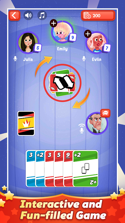 Crazy Card Party Uno Game Screenshot2