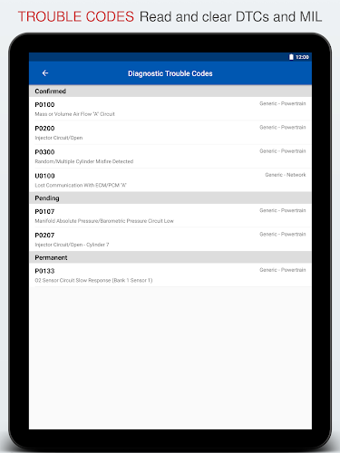 OBD Auto Doctor scanner Screenshot13