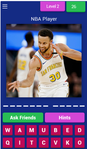 Guess The Basketball Player - NBA Quiz Screenshot2