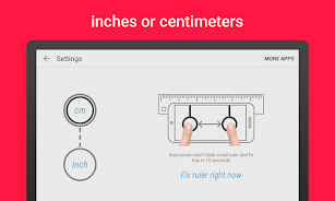 Ruler App: Measure centimeters Screenshot5