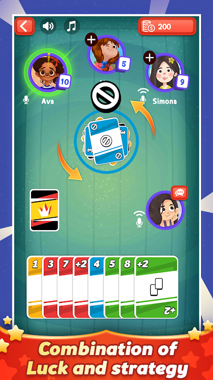 Crazy Card Party Uno Game Screenshot3