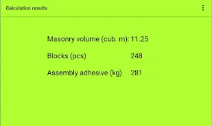 Construction calculator Screenshot8