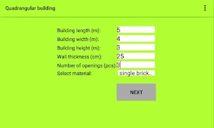 Construction calculator Screenshot2