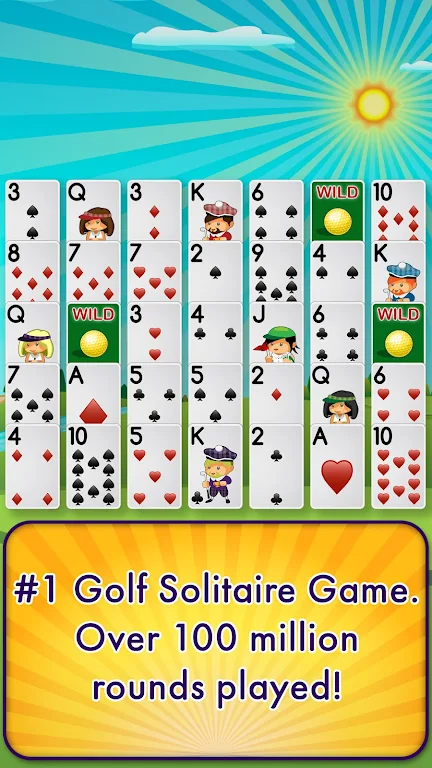 Golf Solitaire Pro Screenshot1