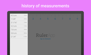 Ruler App: Measure centimeters Screenshot4