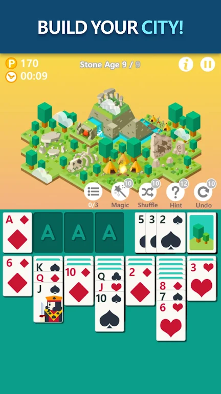 Solitaire : Age of solitaire Screenshot1