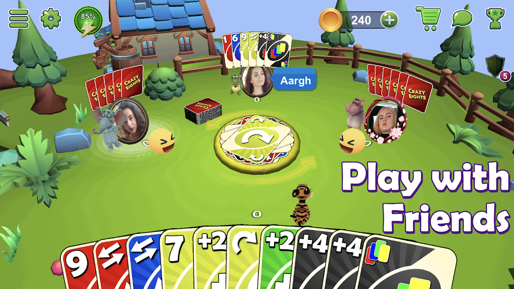 Crazy Eights 3D Screenshot2