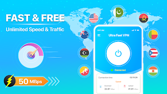 Fast VPN Ultra Fast Proxy VPN Screenshot7