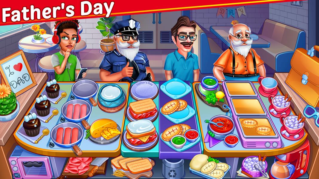 Christmas Food Shop - Cooking Restaurant Chef Game Screenshot3