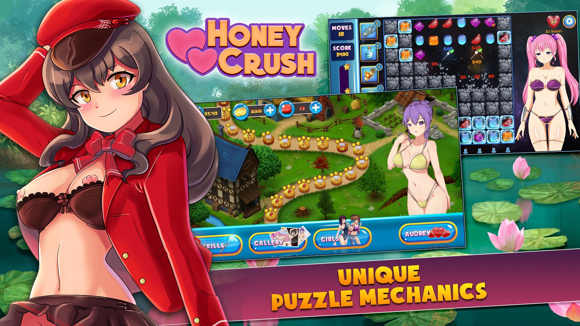 Honey Crush Android game Free Download - 51wma