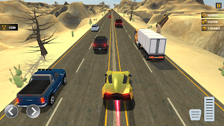 Heavy Traffic Rider Car Game Screenshot1