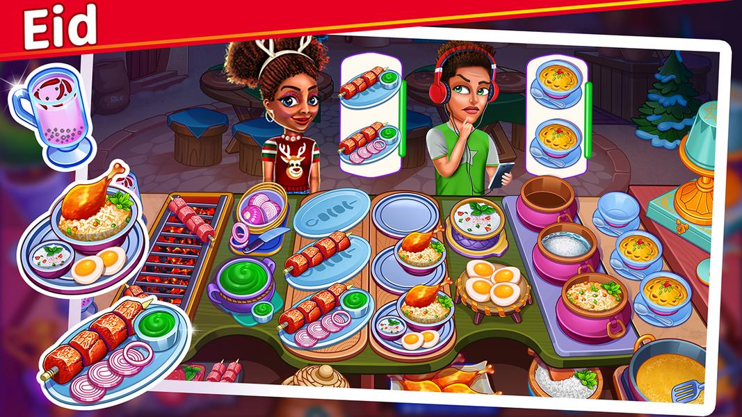 Christmas Food Shop - Cooking Restaurant Chef Game Screenshot4