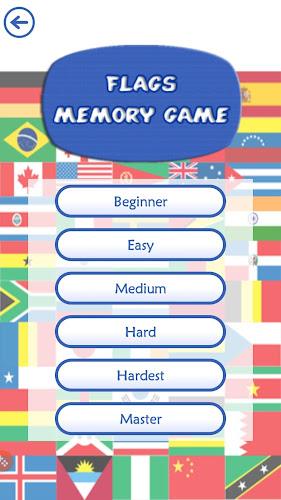 Flags Memory Game Screenshot2