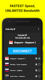 Hide My IP - Fast, Secure VPN Screenshot1