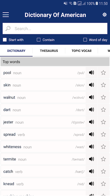 Study Dictionary Of American Screenshot1