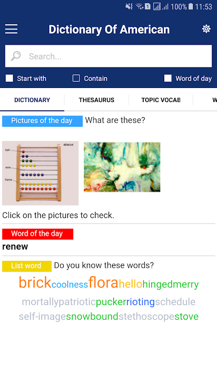 Study Dictionary Of American Screenshot3