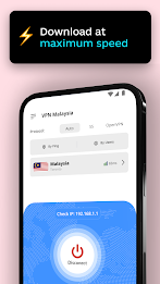 VPN Malaysia: get Malaysian IP Screenshot4