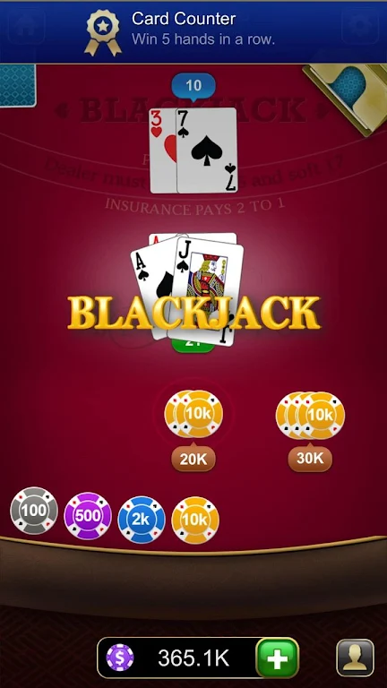 Blackjack 21 Screenshot3