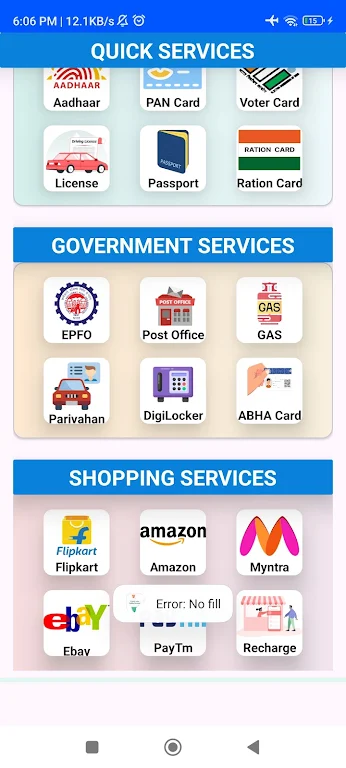 Online Seva : Digital Services Screenshot2