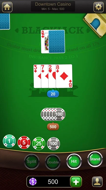 Blackjack 21 Screenshot1