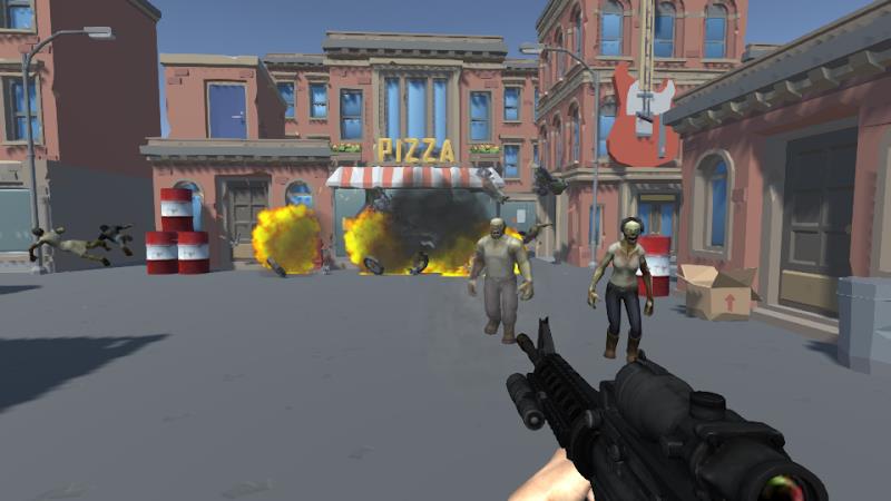 Zombie Shooting 3D Offline Screenshot7