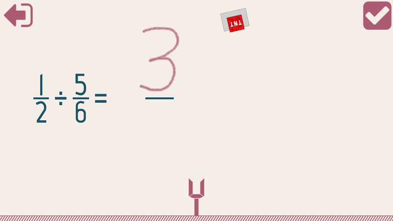 Dividing Fractions Math Game Screenshot15