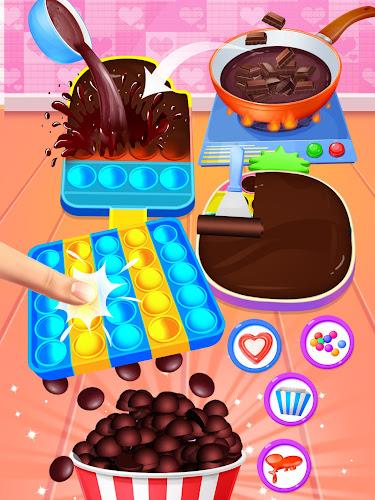 Chocolate Pop It Desserts Screenshot8