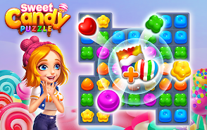 Sweet Candy Puzzle: Match Game Screenshot8