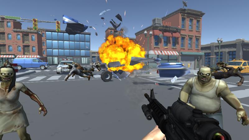 Zombie Shooting 3D Offline Screenshot1