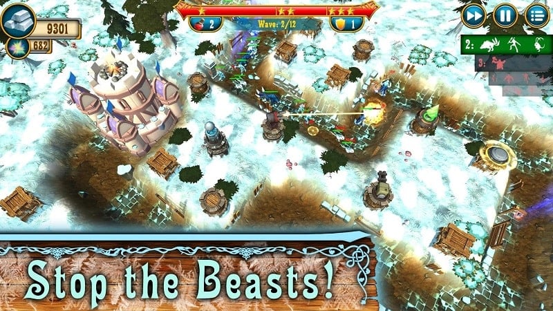 Fantasy Realm Tower Defense Screenshot1