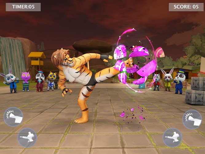 Kung Fu Animal: Fighting Games Screenshot16