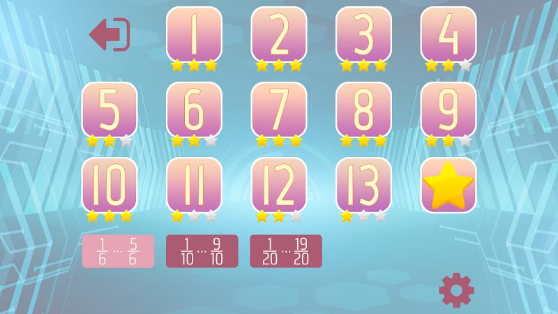 Dividing Fractions Math Game Screenshot19