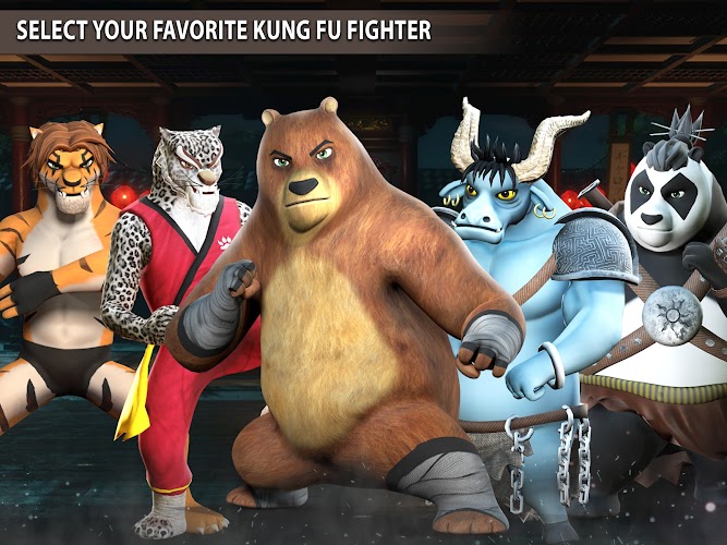 Kung Fu Animal: Fighting Games Screenshot9